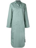 Sofie D'hoore - Depot Shirt Dress - Women - Cotton - 38, Green, Cotton