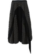 Antonio Marras Pleated Skirt - Black