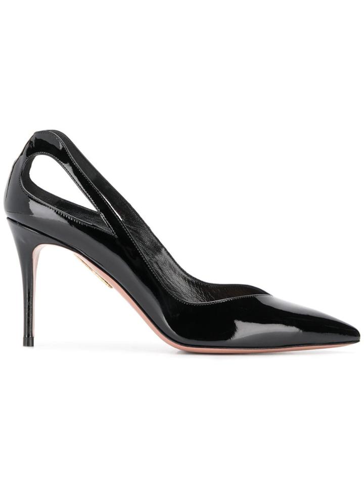 Aquazzura Shiva 105 Pumps - Black