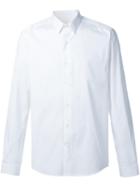 Ami Alexandre Mattiussi Classic Shirt, Men's, Size: 44, White, Cotton