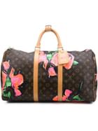Louis Vuitton Vintage Stephen Sprouse X Louis Vuitton 'roses Keepall 50' Holdall