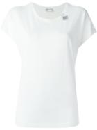Saint Laurent Tiger Print T-shirt, Women's, Size: Large, White, Cotton