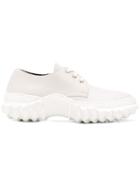 Marni Exaggerated Sole Oxford Shoes - White