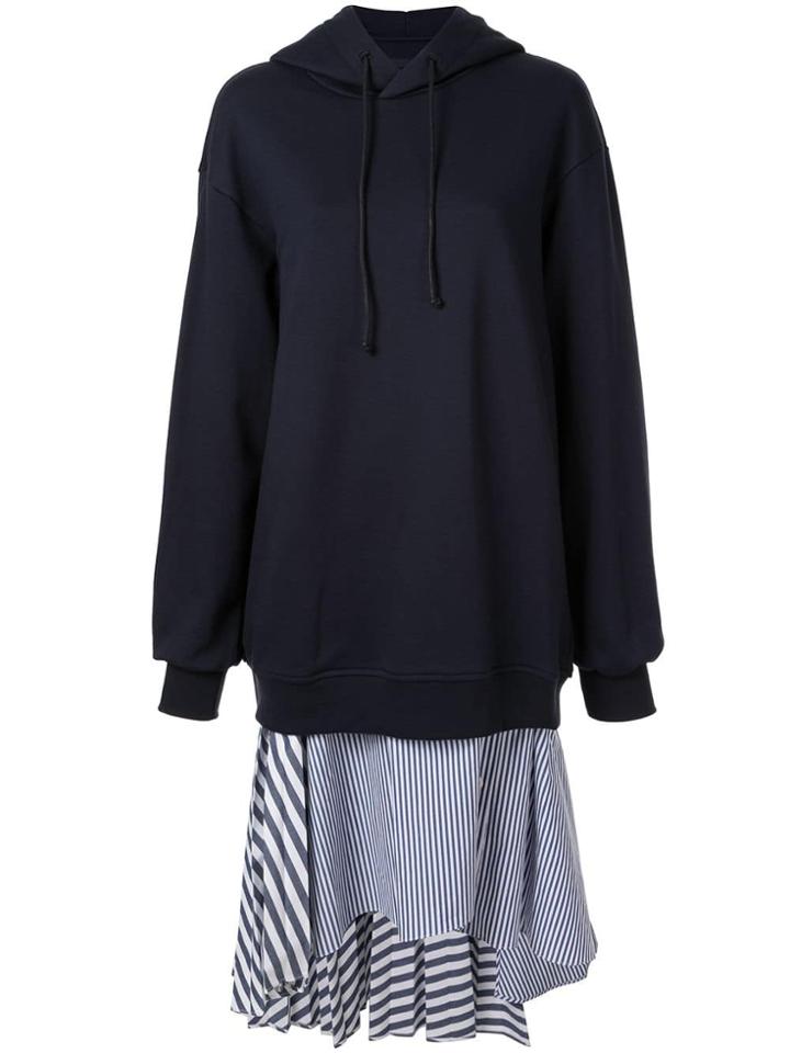 Juun.j Oversized Hoodie - Blue