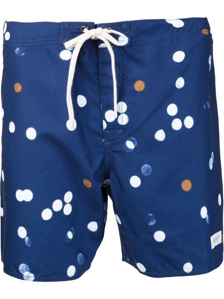 Saturdays Surf Nyc Blurred Dot Print Swim Shorts