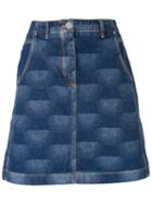 Kenzo Nagai Star Denim Skirt