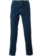 Etro Slim-fit Jeans, Men's, Size: 48, Blue, Cotton/spandex/elastane
