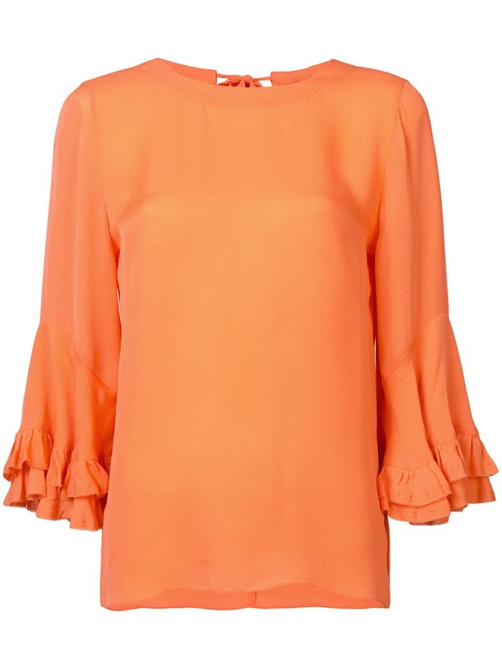 Kobi Halperin Bell Sleeves Blouse - Pink