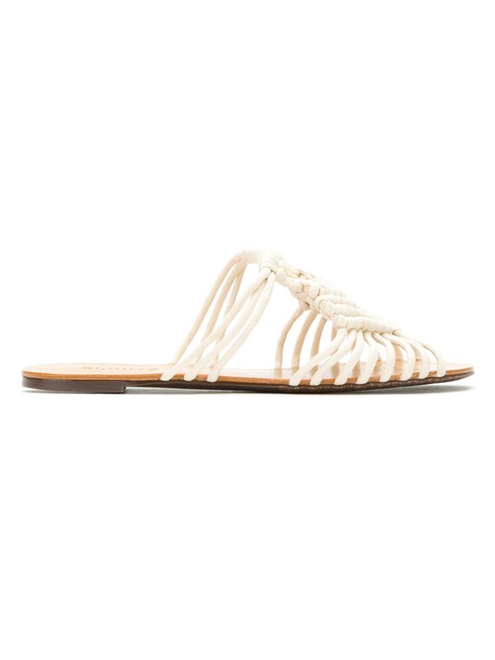 Schutz Schutz S0143002730005 Cru Leather/fur/exotic Skins->leather -