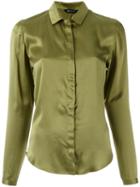 Uma Raquel Davidowicz - Silk Shirt - Women - Silk - 40, Green, Silk