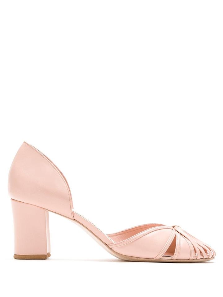 Sarah Chofakian Sarah Leather Pumps - Pink