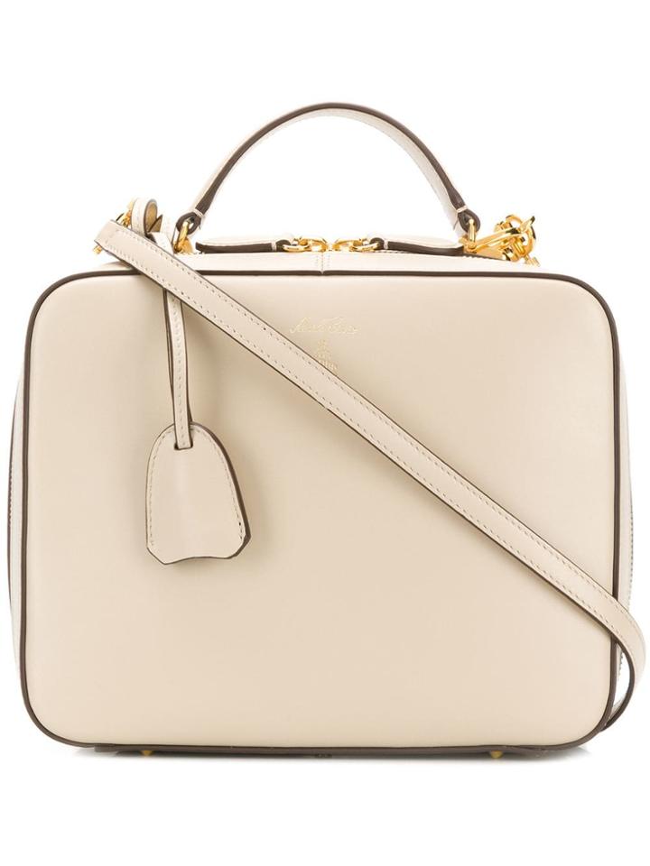 Mark Cross Top Handle Tote Bag - Neutrals