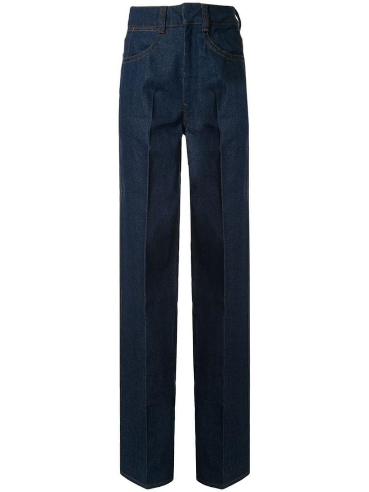 Lemaire Straight-leg Jeans - Blue
