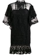 Isabel Marant Satia Lace Dress - Black