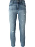 J Brand Cropped Jeans, Women's, Size: 25, Blue, Cotton/polyurethane