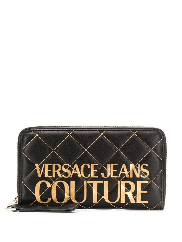 Versace Jeans Couture Logo Wallet - Black