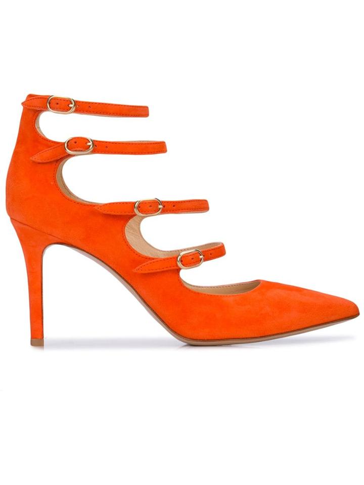 Marion Parke Mitchell Pumps - Orange