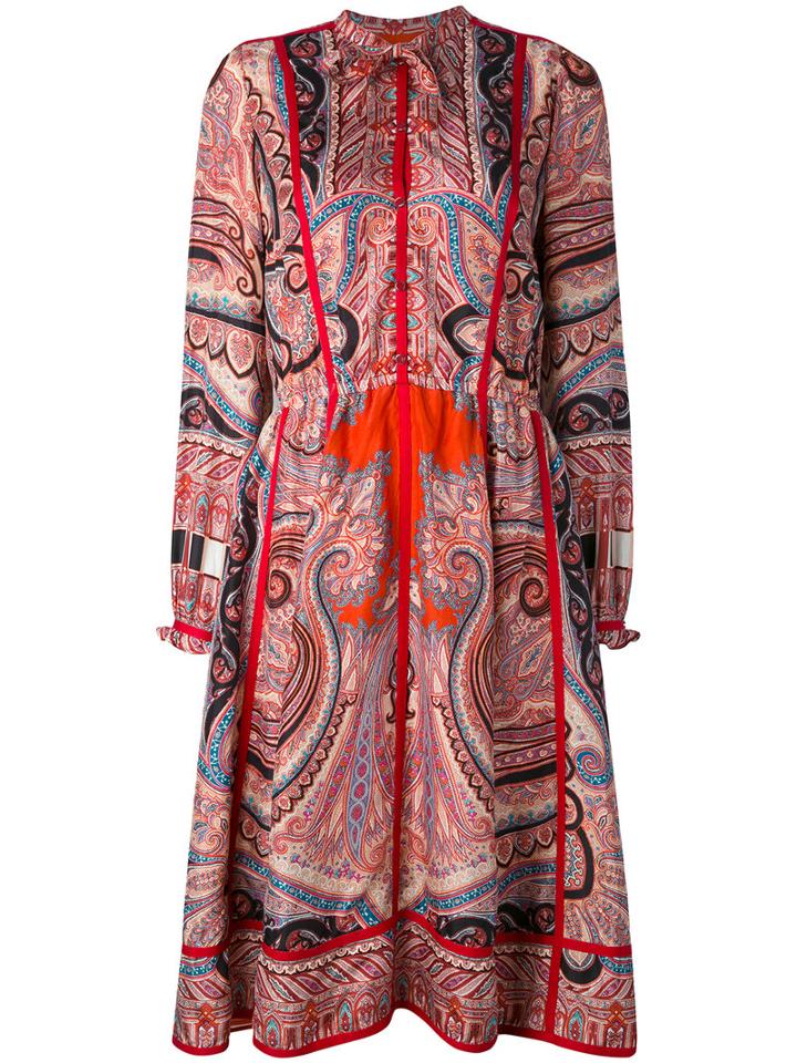 Etro - Paisley Shirt Dress - Women - Silk/cotton - 44, Silk/cotton
