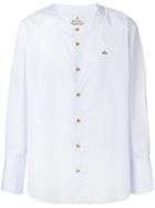 Vivienne Westwood Round Neck Button Shirt - Blue