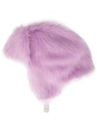 Landlord Faux Fur Trapper Hat - Purple