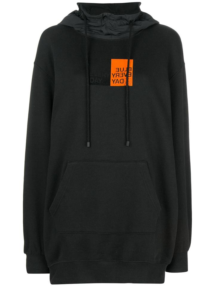 Sjyp Oversized Hoodie - Black
