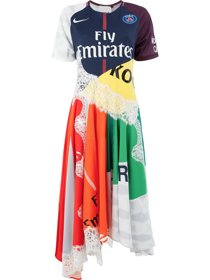 Koché Football Jersey Dress - Multicolour