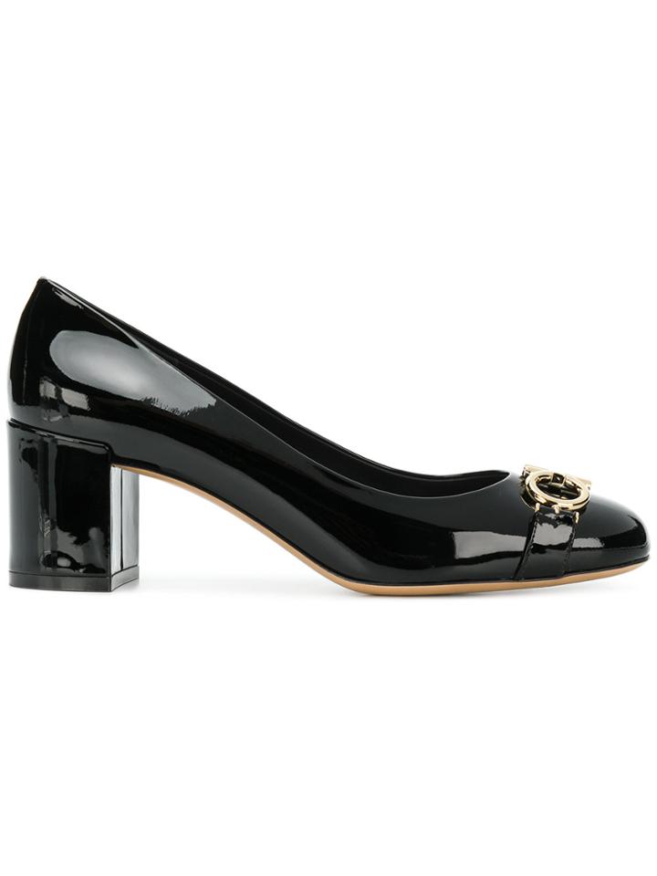 Salvatore Ferragamo Garda Pumps - Black