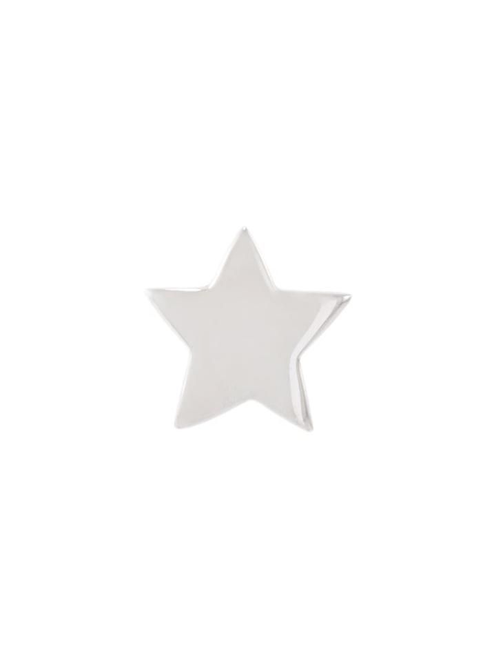 Carolina Bucci 18kt White Gold 'superstellar' Star Stud Earring, Metallic