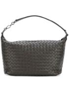 Bottega Veneta Espresso Intrecciato Nappa Small Shoulder Bag - Brown