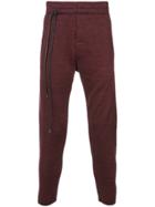Daniel Andresen String Detail Track Trousers - Red