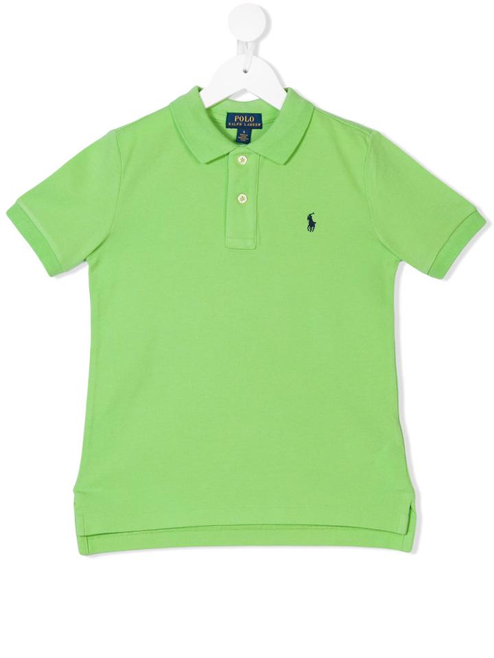 Ralph Lauren Kids Teen Classic Polo Shirt - Green