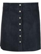 T By Alexander Wang Buttoned Mini Skirt
