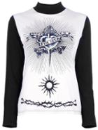 Jean Paul Gaultier Vintage Safe Sex Forever Top, Women's, Size: 40, Black
