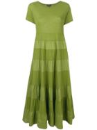 Aspesi Panelled T-shirt Dress - Green