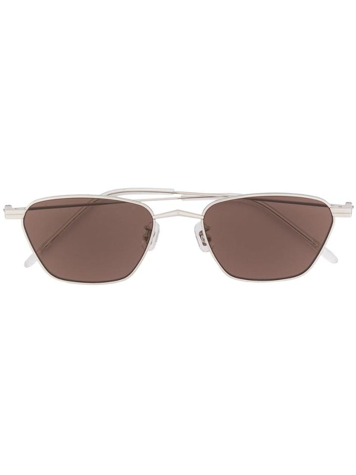 Gentle Monster Chrome Sunglasses - Silver