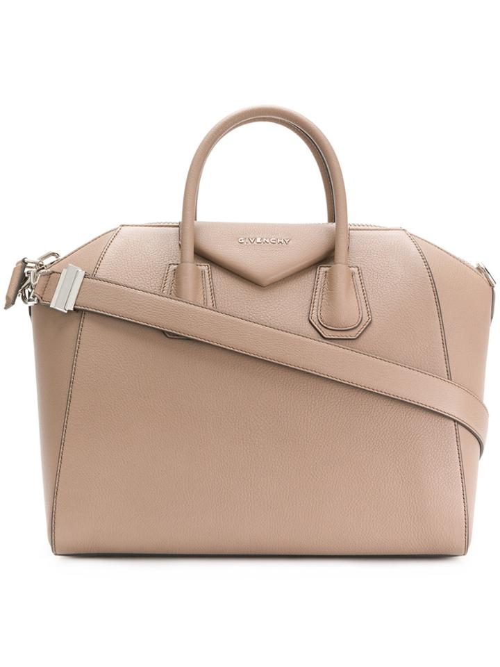 Givenchy Medium Antigona Tote Bag - Nude & Neutrals