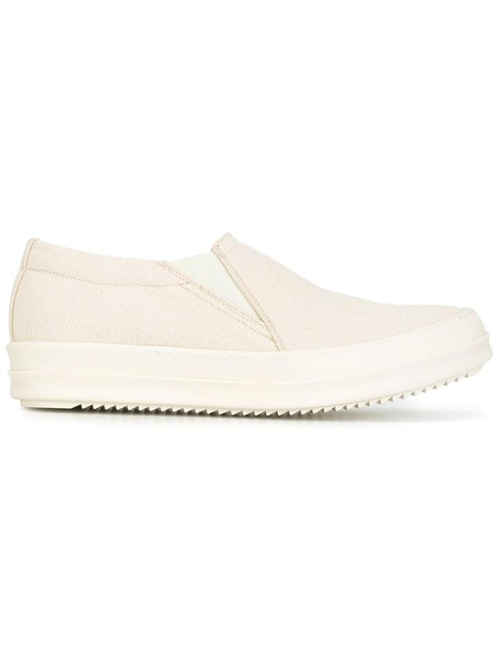 Rick Owens Drkshdw Classic Slip-on Sneakers - Nude & Neutrals