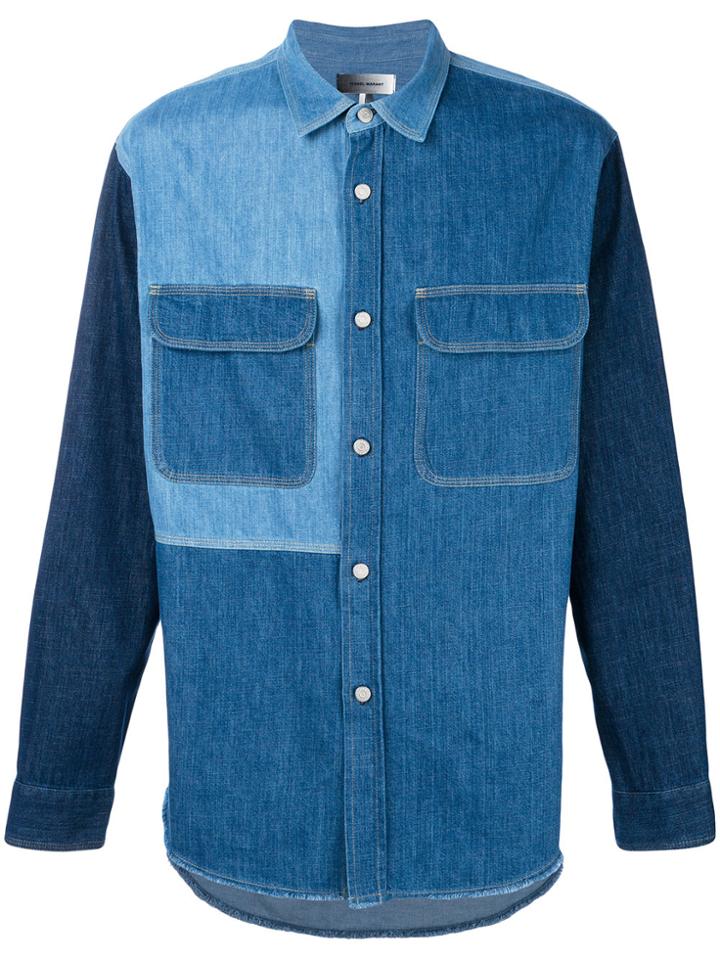 Isabel Marant Laos Denim Shirt - Blue