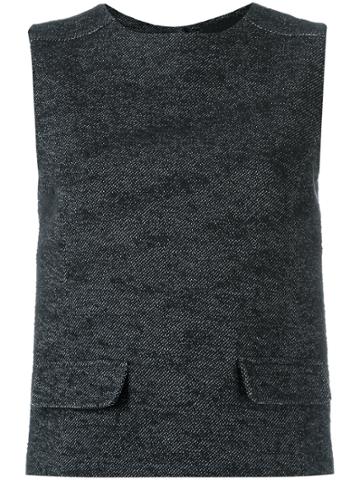 Talie Nk Bouclé Top - Black