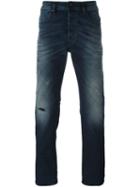 Diesel Slim Tapered Jeans, Men's, Size: 30/32, Blue, Cotton/spandex/elastane