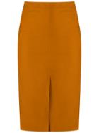 Andrea Marques Pencil Skirt - Yellow & Orange