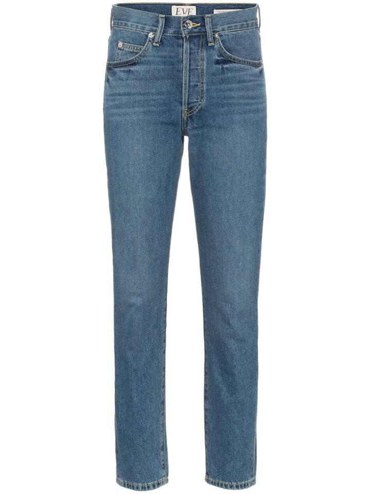 Eve Denim Silver Bullet Straight Leg Jeans - Blue