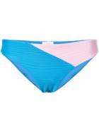 Onia Colour Block Lily Bikini Bottoms - Blue