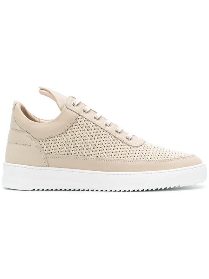 Filling Pieces Perforated Sneakers - Nude & Neutrals