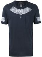 Compass Print T-shirt - Men - Cotton - S, Blue, Cotton, Stone Island Shadow Project
