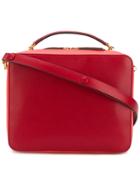Anya Hindmarch The Stack Double Satchel - Red
