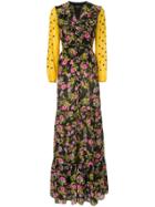 Saloni Ginny Floral Dress - Multicolour