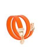 Versus Lion Head Wrap Bracelet - Yellow & Orange