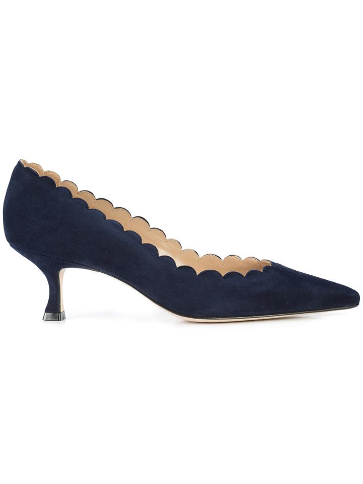 Manolo Blahnik Sri Lasca Pumps - Blue