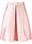 P.a.r.o.s.h. - Tulip Skirt - Women - Polyester/silk/acetate/viscose - M, Pink/purple, Polyester/silk/acetate/viscose